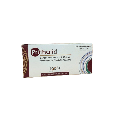 Clortalidona 12,5mg X 30 Tab Prism