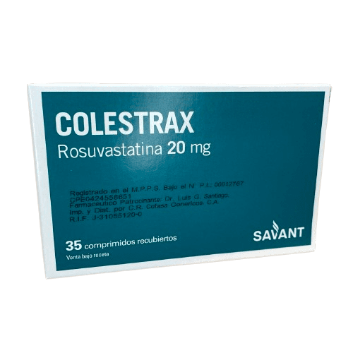Colestrax Com/rec 20mg X 35