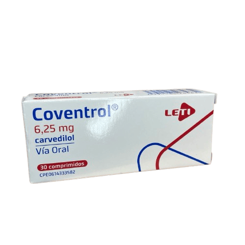 COVENTROL 6.25MG X X 30 COMP