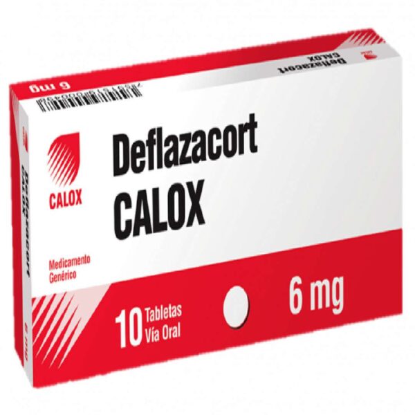 DEFLAZACORT 6 MG X 10 TAB CALOX
