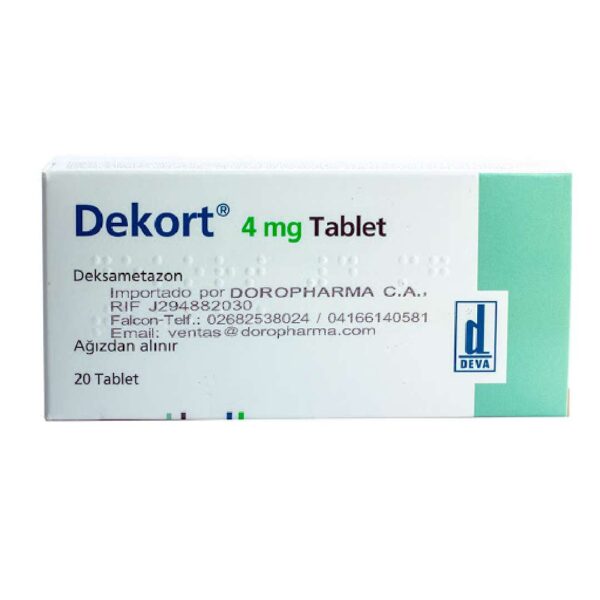 DEKORT 4MG. X20TA