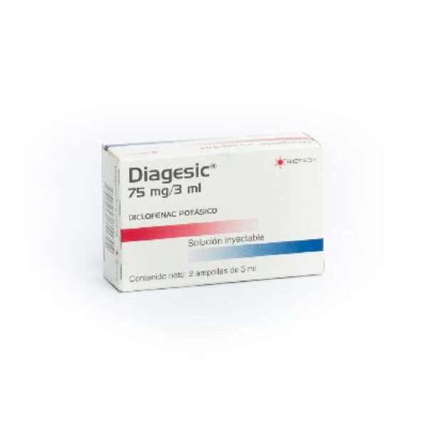 DIAGESIC 75MG. 3CC. X2