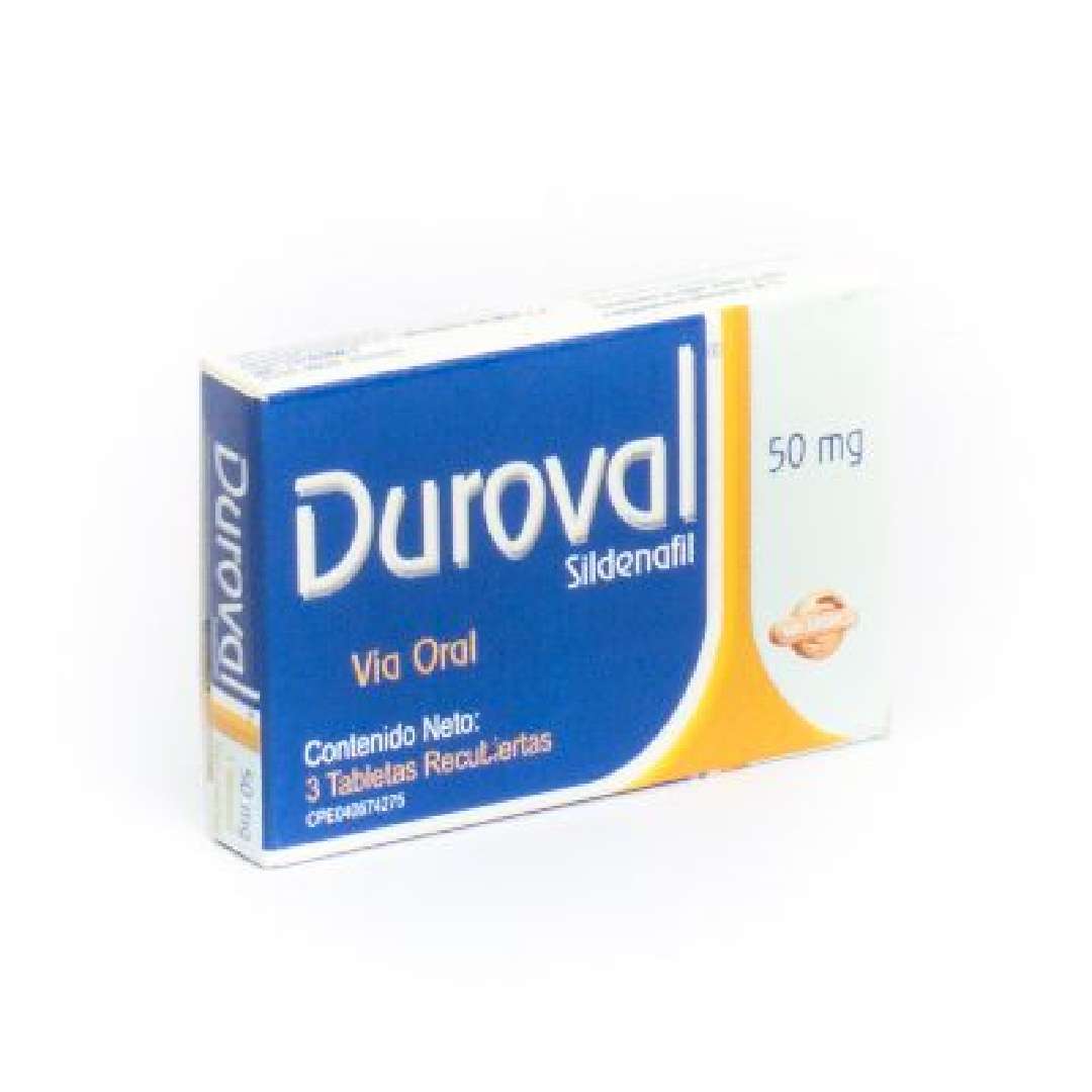 DUROVAL TAB. 50MG. X 3