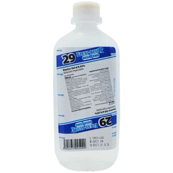 DEXTRO SAL 0.45% 500CC. N29