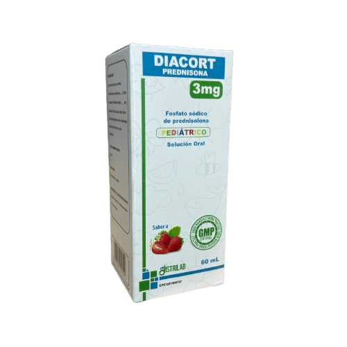 Diacort Sol/oral Sabor Fresa 3mg X 60ml