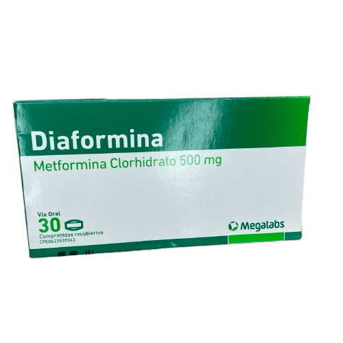 Diaformina 500 Mg X 30 Tab
