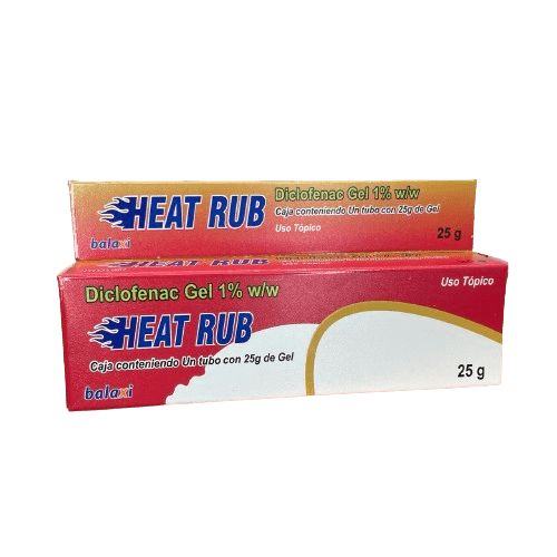 Diclofenac Gel Al 1% 25gr Heat Rub Balaxi