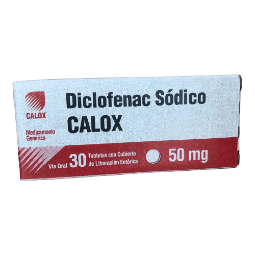 DICLOFENAC SOD 50 MG X 30TAB  CALOX