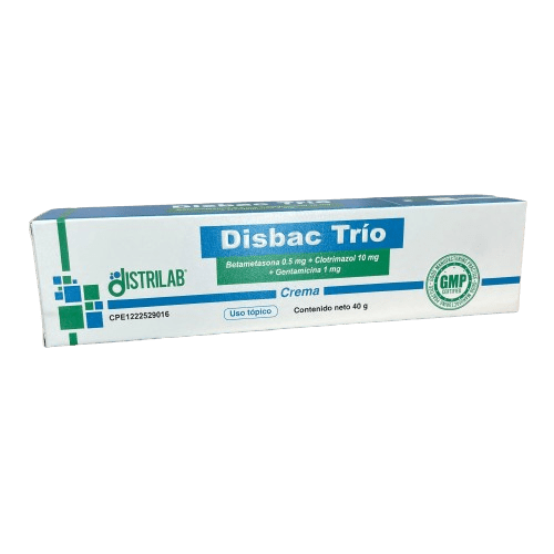 Disbac Trio Crema 0,5mg/10mg /1mg X 40 Gr Distrilab