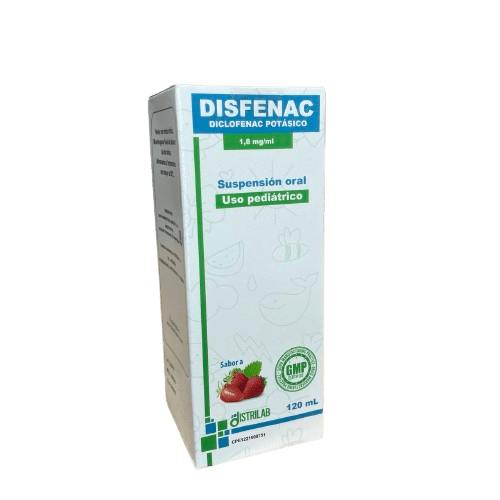 Disfenac Suspension 1.8mg/ml X 120 Ml Distrilab