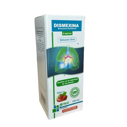 Dismexina Sol Oral 8mg /5ml X 120 Ml Distrilab