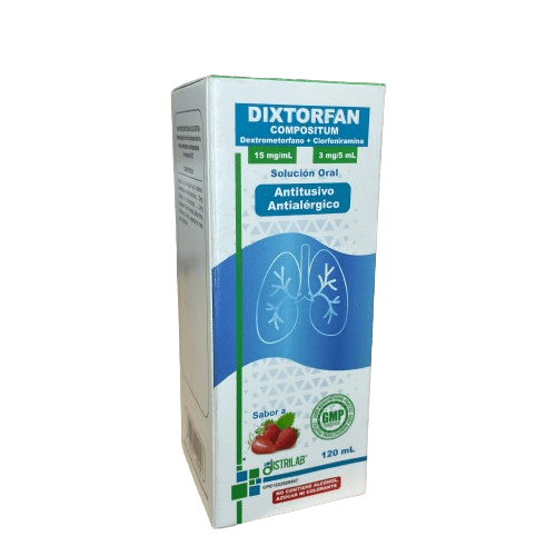 Dixtorfan Compositum Solucion Oral 15mg/3mg/5ml X 120 Ml Distrilab