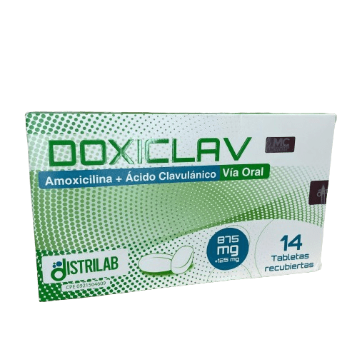 Doxiclav Tab 875mg/125mg X 14 Distrilab