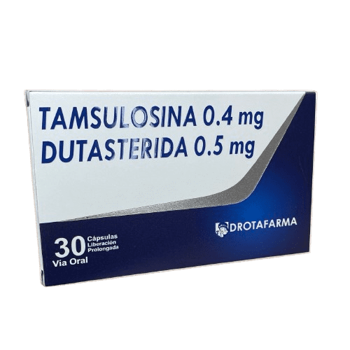 Dutasterida 0.5mg+tamsulosina 0.4 Mg X 30 Drotafarma
