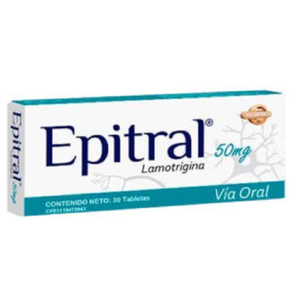 Epitral Tab/rec 50 Mg X 30