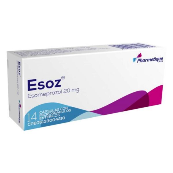 ESOZ CAP 20 MG X14