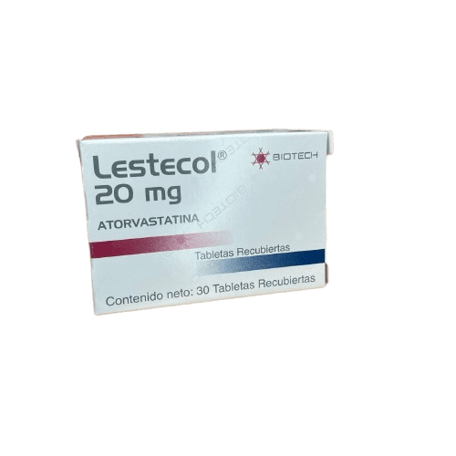 Lestecol 20mg X30 Tab