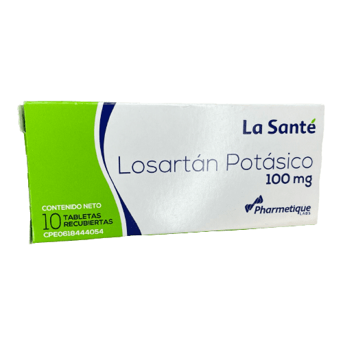 Losartan Potasico 100 Mg X 10 Elter