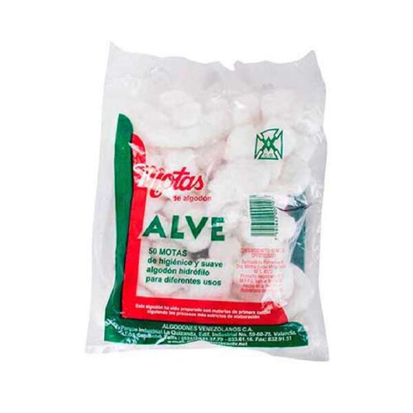 MOTAS DE ALGODON ALVE X150U