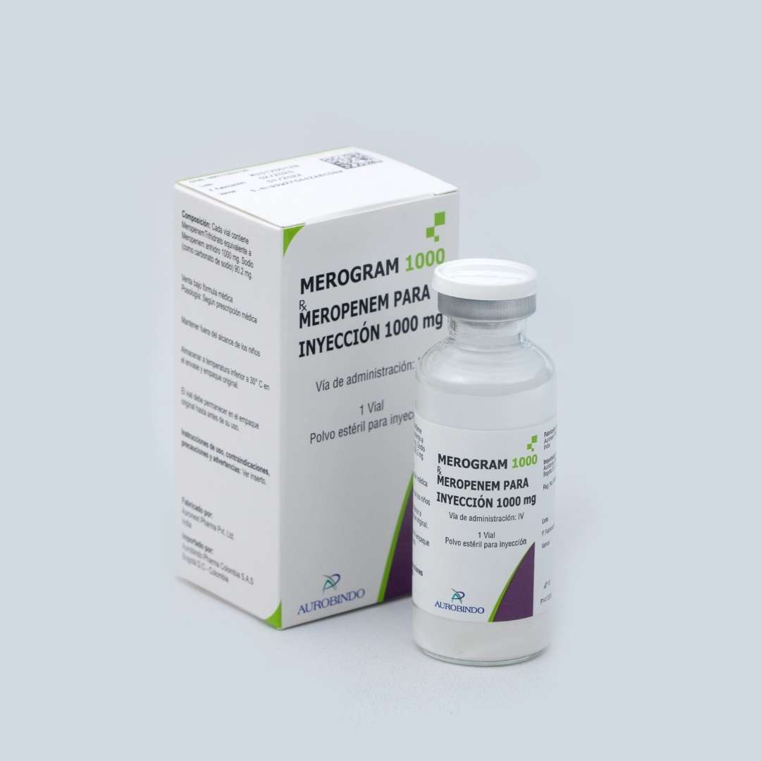 MEROGRAM MEROPENEM 1GR