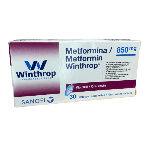 Metformina Sw850mg. X30ta