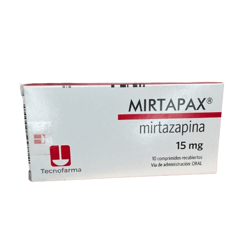 Mirtapax 15 Mg X 10 Com