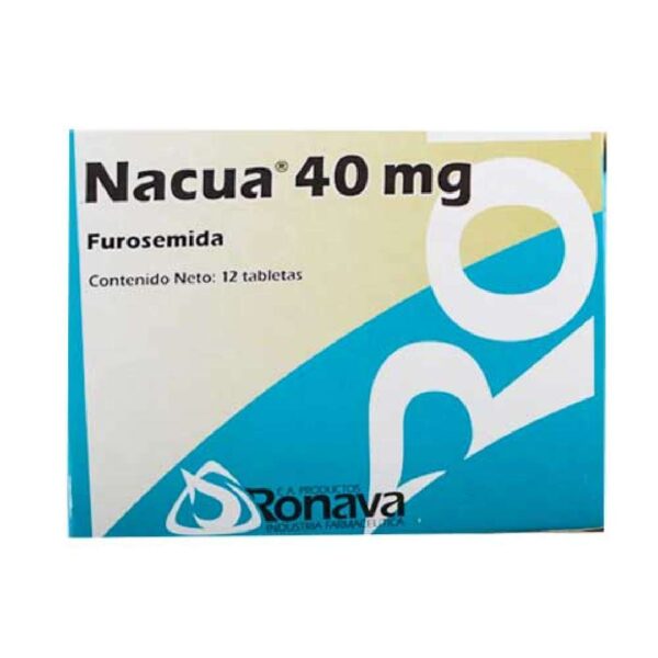 Nacua Tab 40 Mg X 12