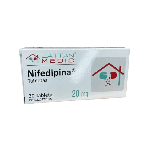 Nifedipina Lat20mg. X30ta