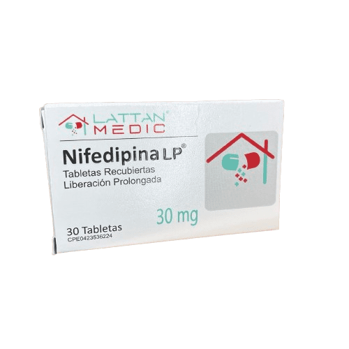 Nifedipina Lp Tab 30mg X 30 Lattan Medic