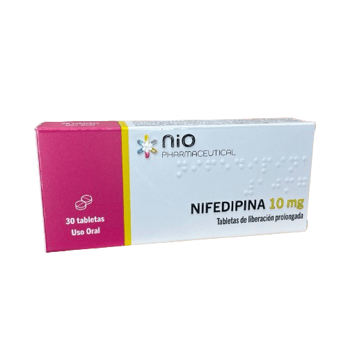 Nifedipina Nio10mg. X30ta