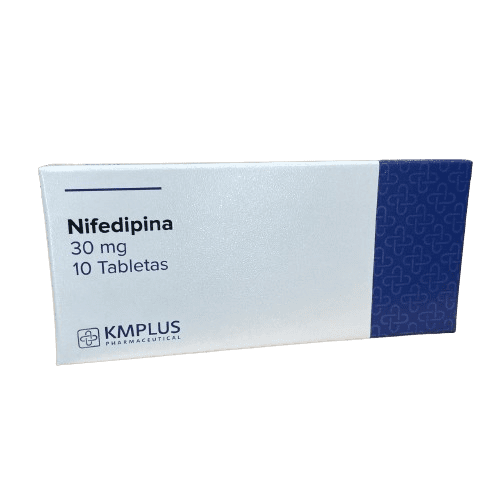 Nifedipina Tab 30mg X 10 Kmplus