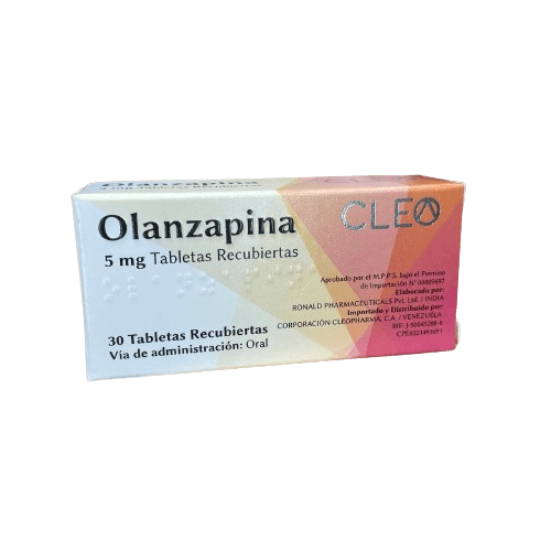 Olanzapina 5mg X 30 Cleo