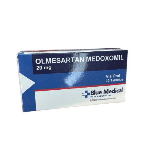 Olmesartan Medoxomil 20 Mg X 30 Tab Blue Medical