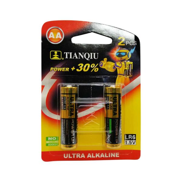 PILAS TIANQIU ULTRA ALCALINA AA X 2