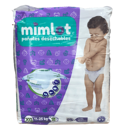 PaÑ Mimlot Talla Xg X 18