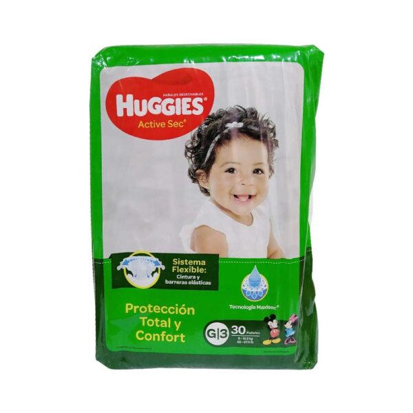 PaÑ Huggies Desech 9-125kg Talla G