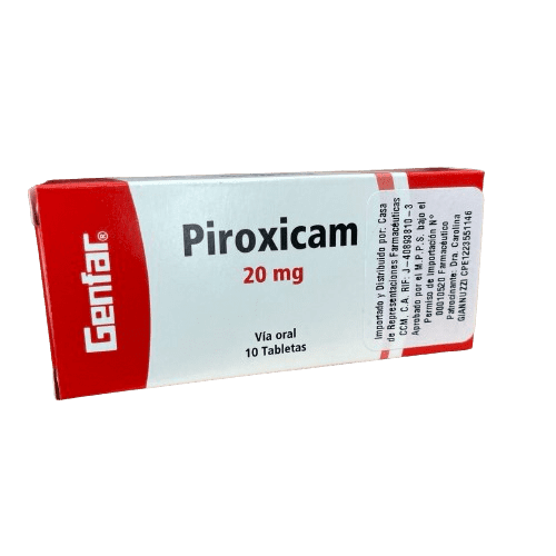 Piroxicam Cap 20 Mg X 10 Genfar