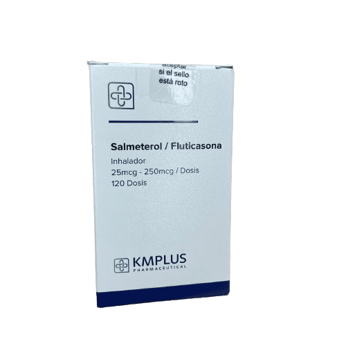 Salmeterol/futicasona Inh 25mcg/250mcg X 120 Dosis Kmplus