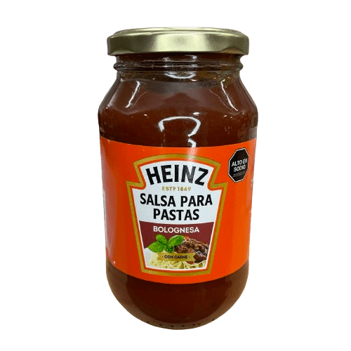 Salsa Bolognesa P/ Pasta Heinz 495gr