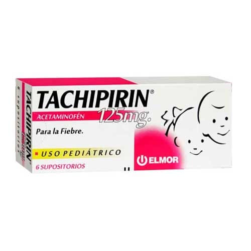 TACHIPIRIN SUPOS. 125X6