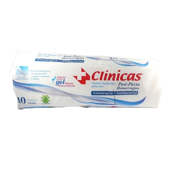 TOALLAS CLINICA X10