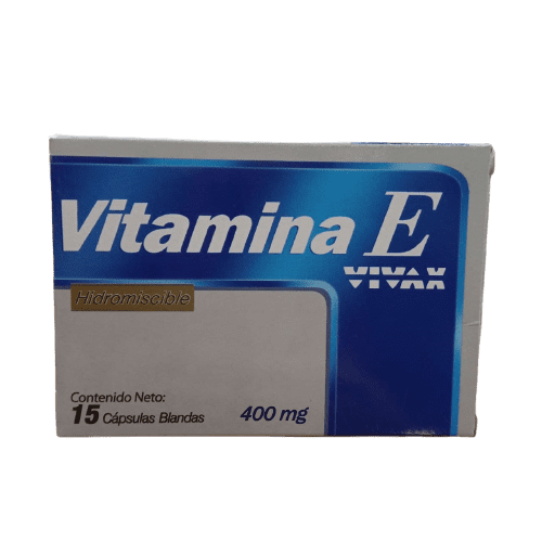 Vit E Cap/bld 400 Mg X 15