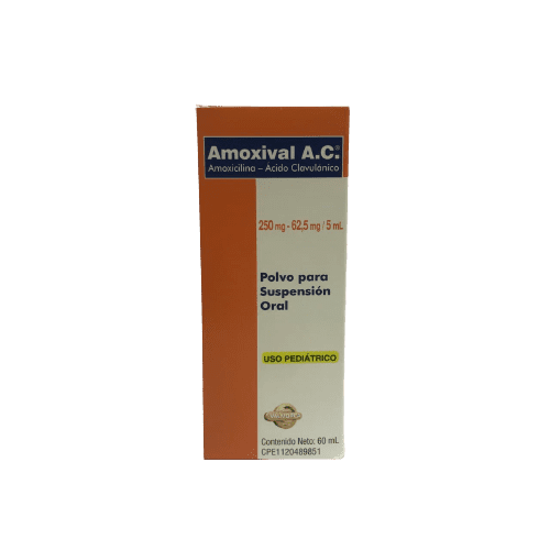 AMOXIVAL ACI/C SUS250 MG/5ML X60