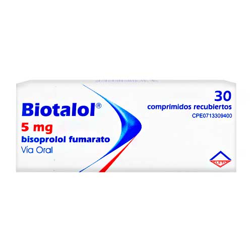 BIOTALOL 5MG X 30