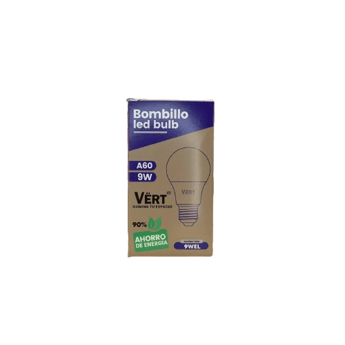 Bombillo Led A60 9w Vert