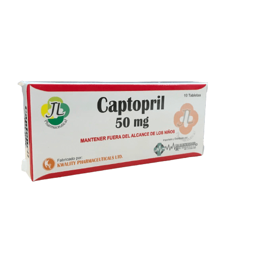 Captopril Jl50mg. X10ta