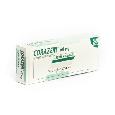 CORAZEM TAB. 60 MG. X 20