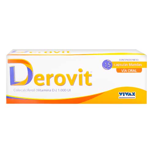 Derovit Capb/bld 1000 Ui X 15