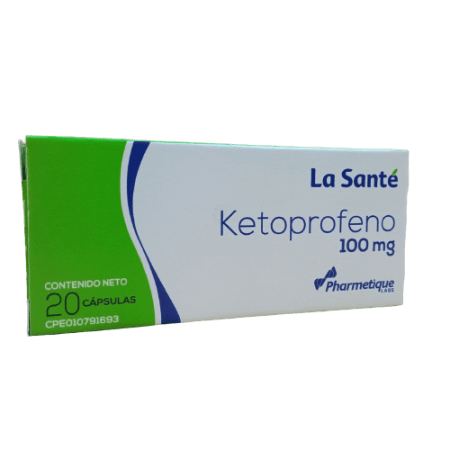 KETOPROFENO CAP 100 MG X 20 LA SANTE