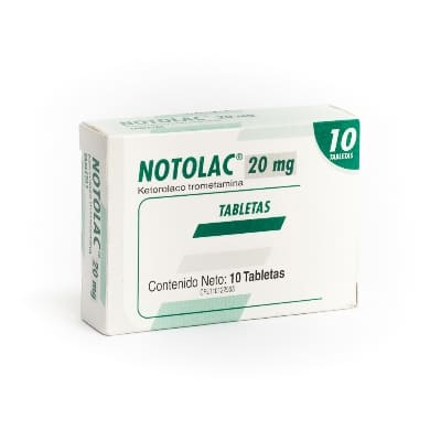 NOTOLAC TAB. 20MG. X 10TAB